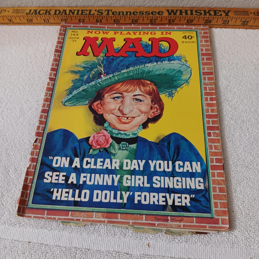 Vintage MAD Magazine Cover Art